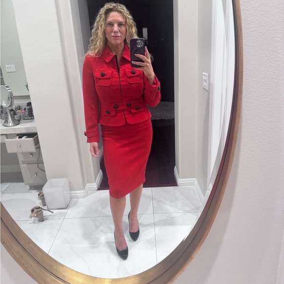 Charles Chang-Lima embellished wool  skirt suit - Picture 5 of 13